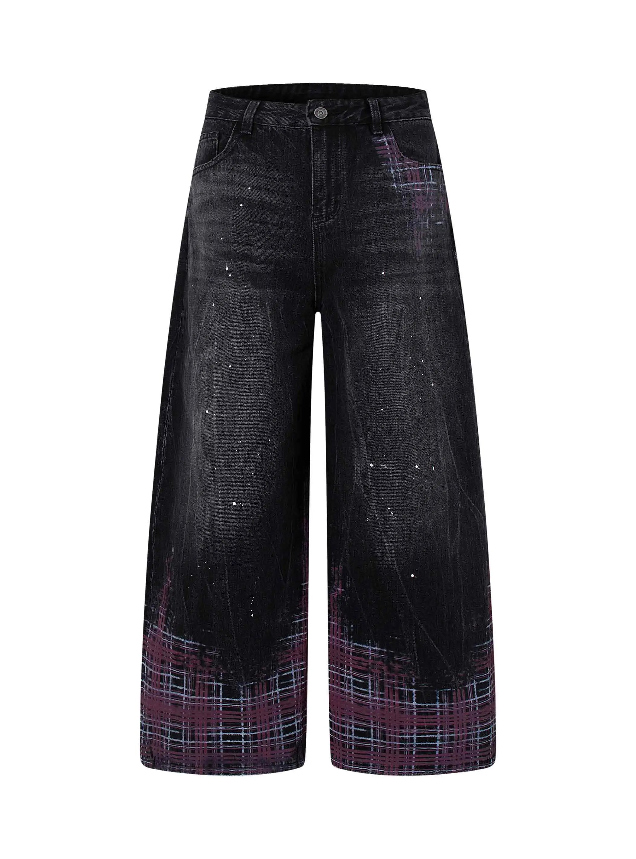 Midnight Grid Street Jeans-S1189