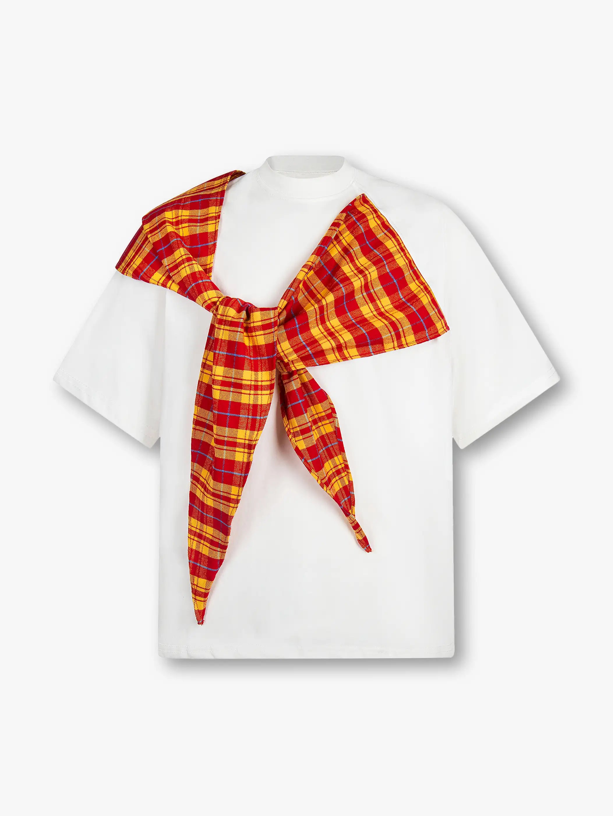 Street Style Plaid T-shirt-S959