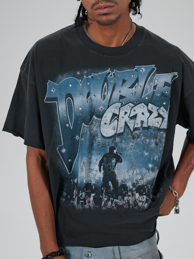 Camiseta desgastada Rockstar-617