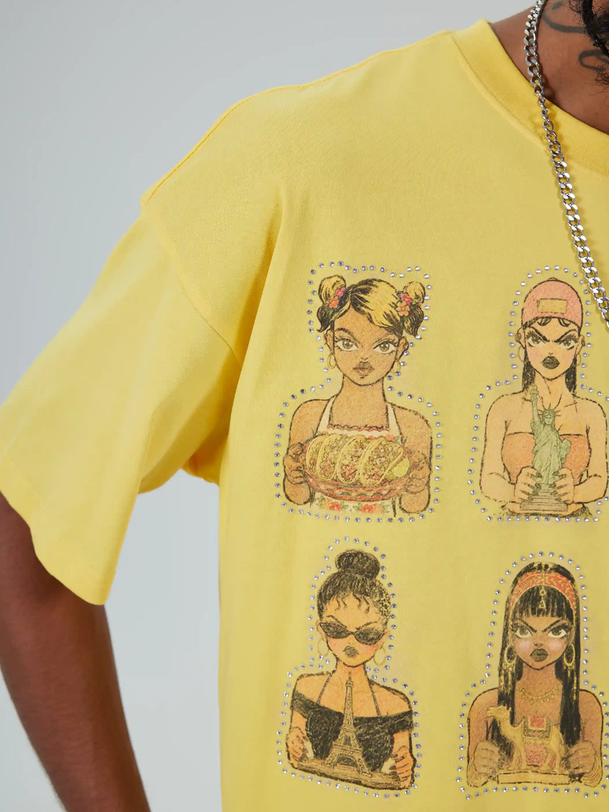 Bratz Rhinestone Boxy Tee-694