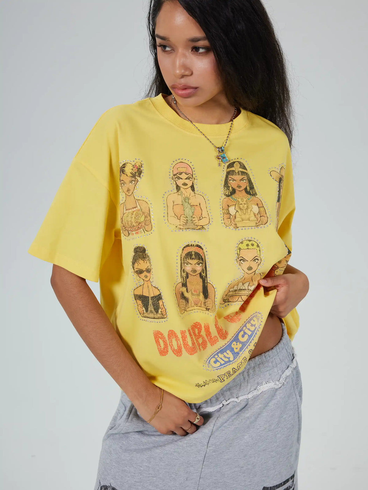 Bratz Rhinestone Boxy Tee-694