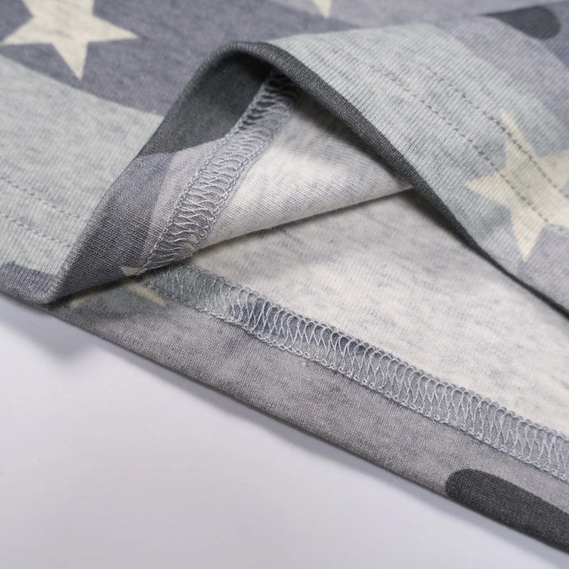 Camo Vampire Fangs L/S Top-725