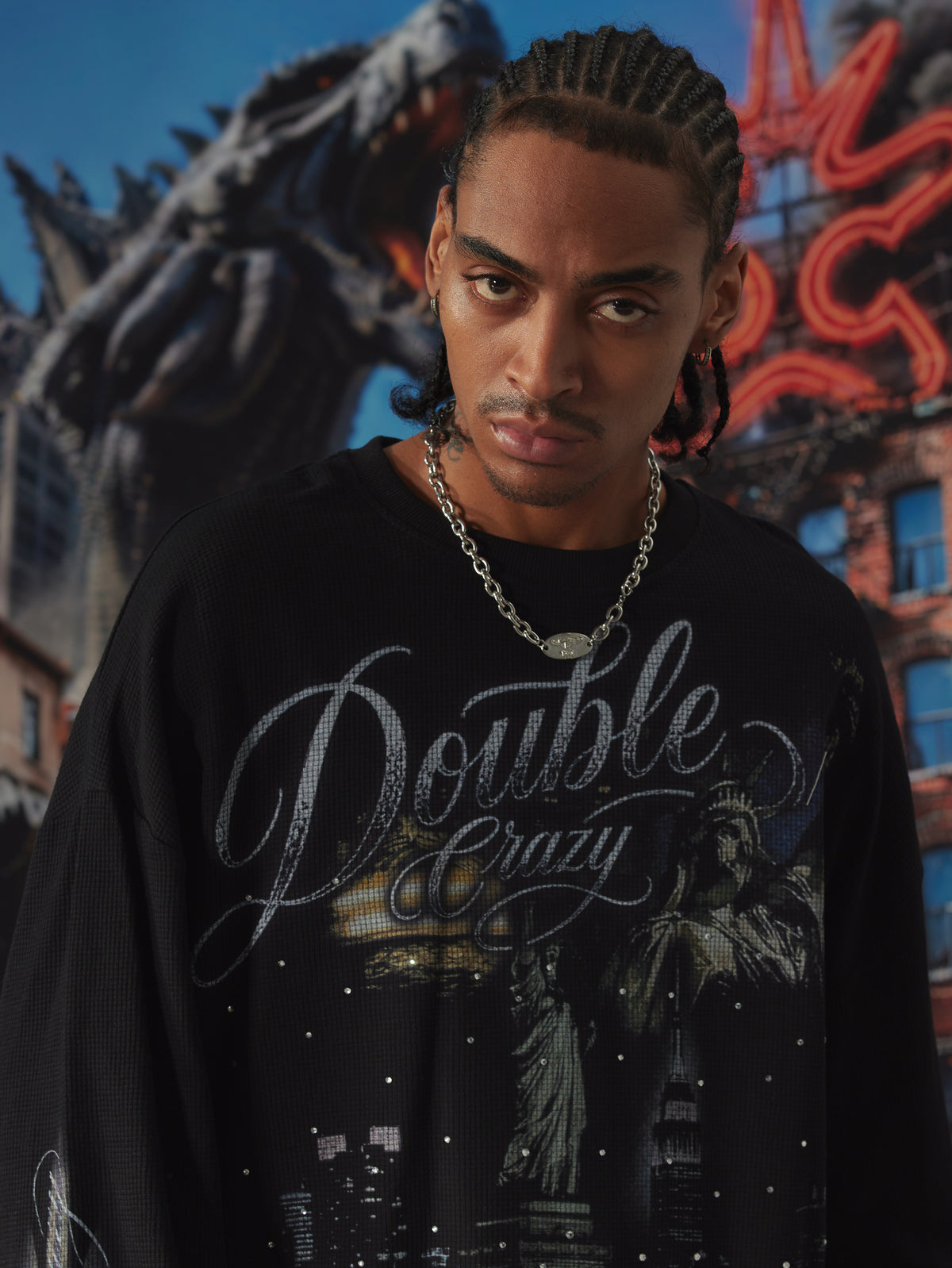 Bling City Never Sleeps L/S-658