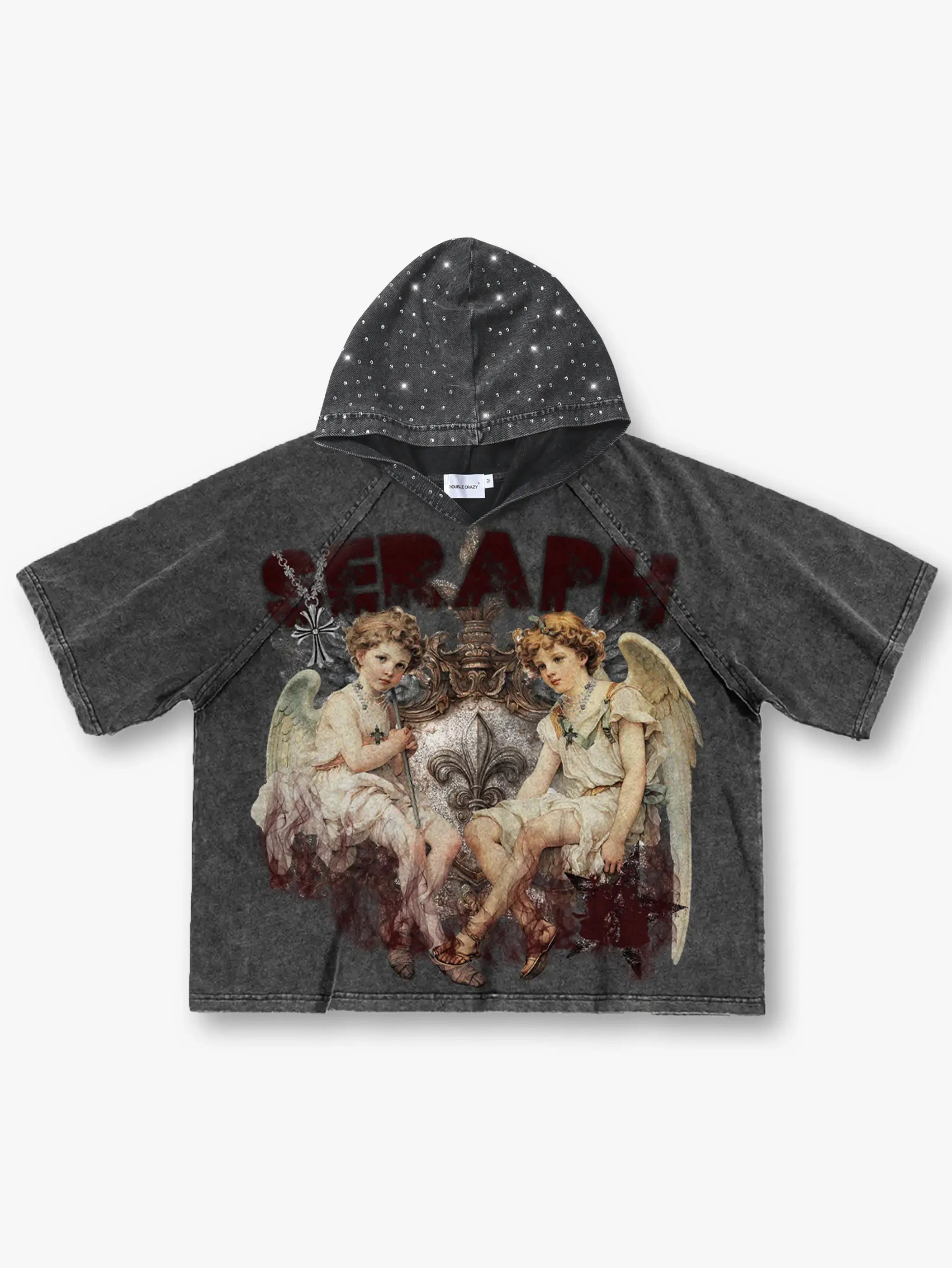 Wrath of Seraphs Hooded T-shirt-190
