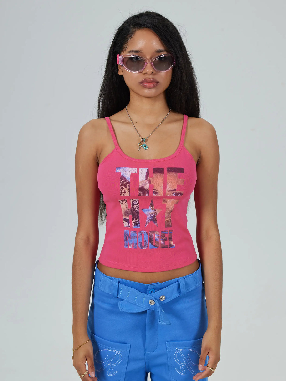 Camisola delgada con estampado de leopardo-605