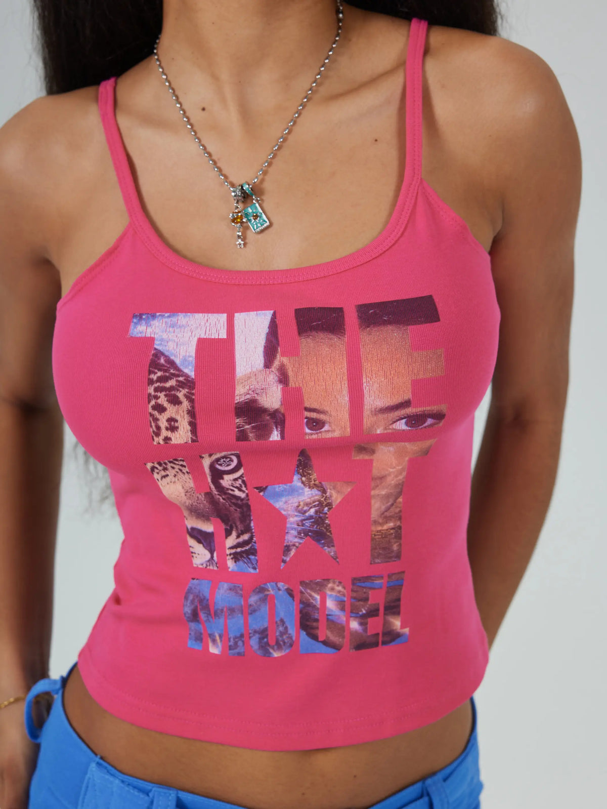 Camisola delgada con estampado de leopardo-605