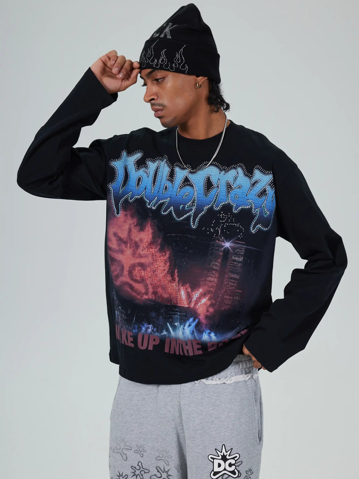 Concert Faded Boxy L/S-721