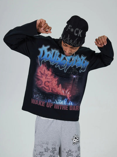 Concert Faded Boxy L/S-721