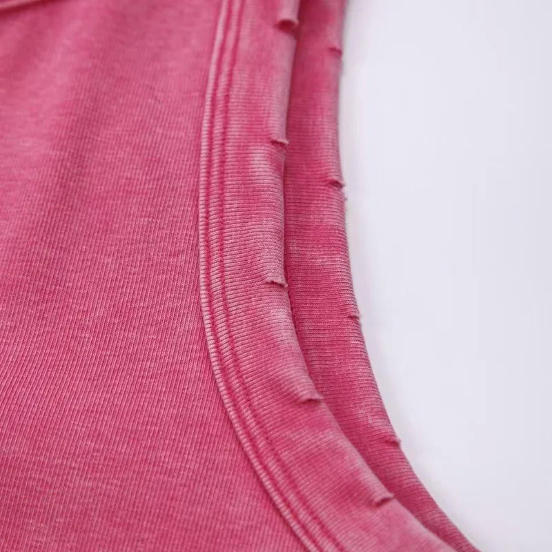 2001 Y2K Distressed Muscle Tank-524