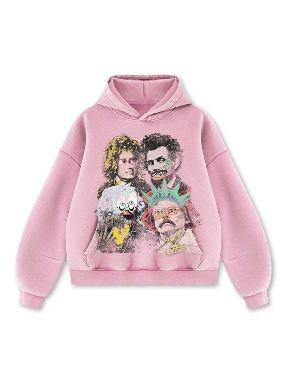Rushmore Remix Graphic Hoodie-819