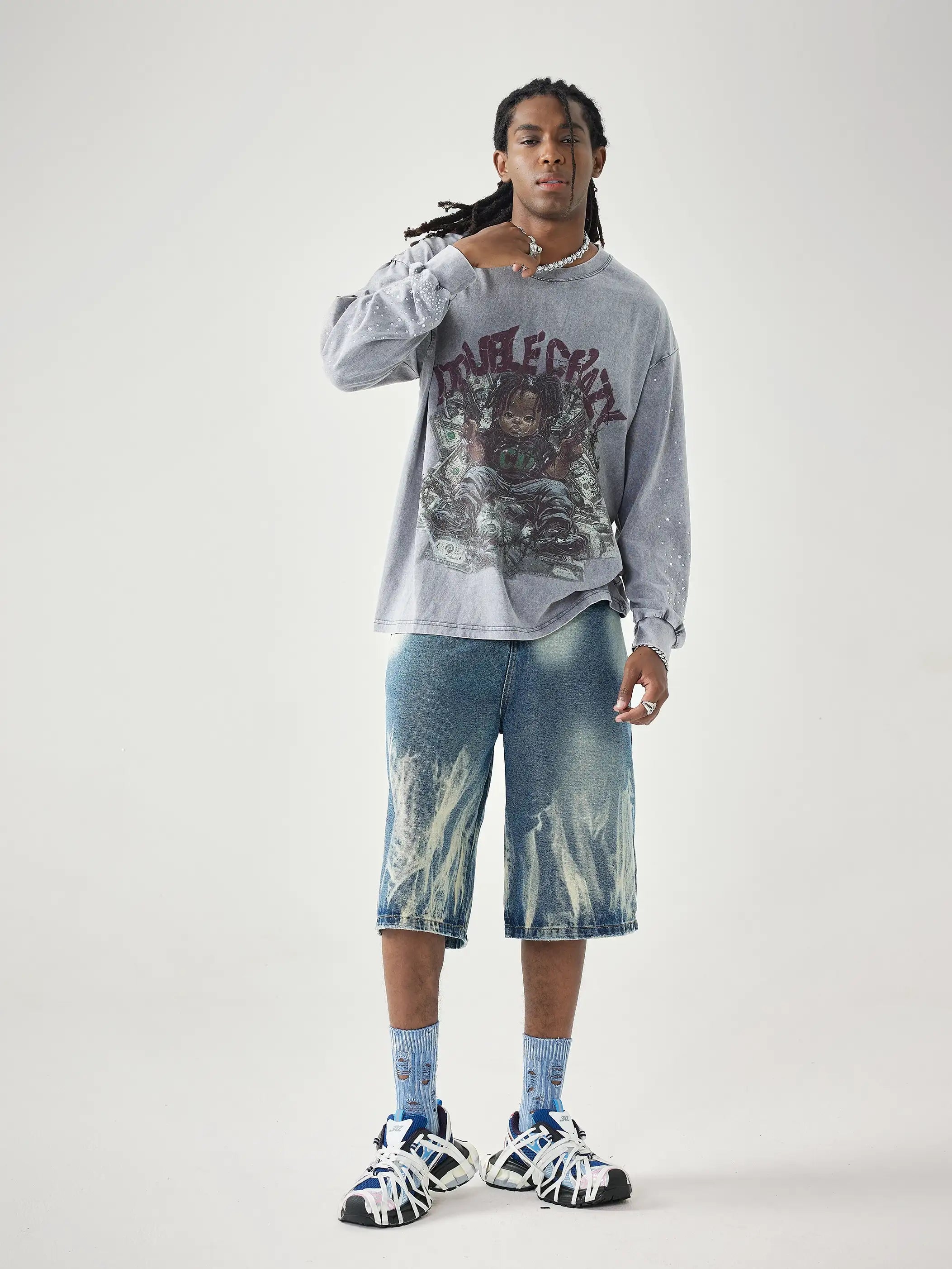 Cash Baby Street Long Sleeve T-shirt-144