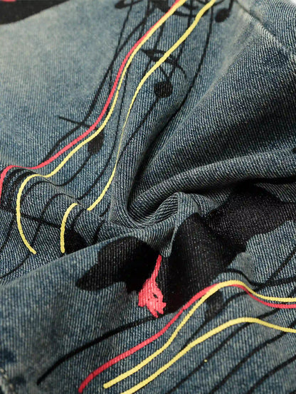 Doxie Beat Straight Denims-S1079