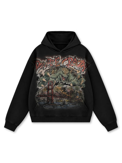 City Rampage Graphic Hoodie-820