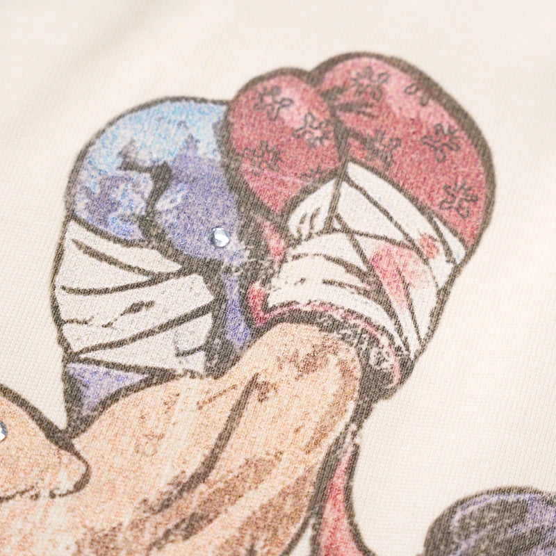 Vintage Painted Jesus L/S-712