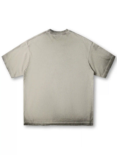 Camiseta de collage de estampas religiosas-173