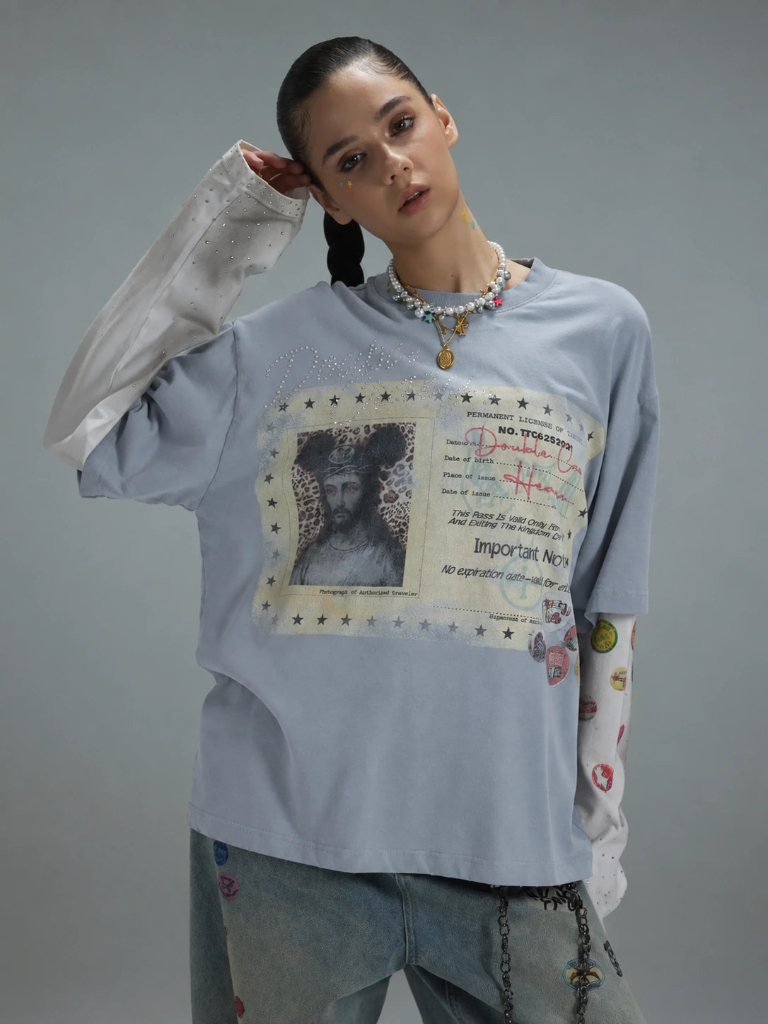 Iced Out Layered Archive ID L/S-428