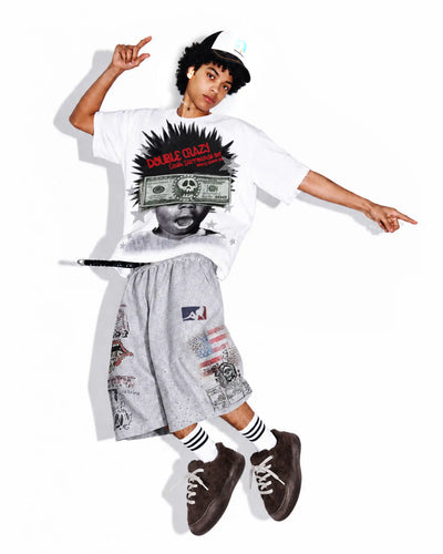 T-shirt ample enfant Bling Cash Afro-573