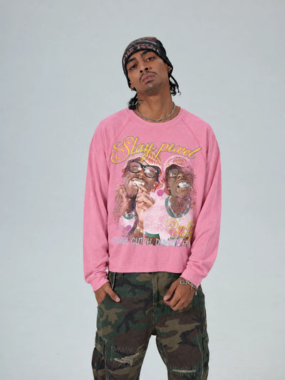 Iced Out Pixel Duo Sheer L/S-734