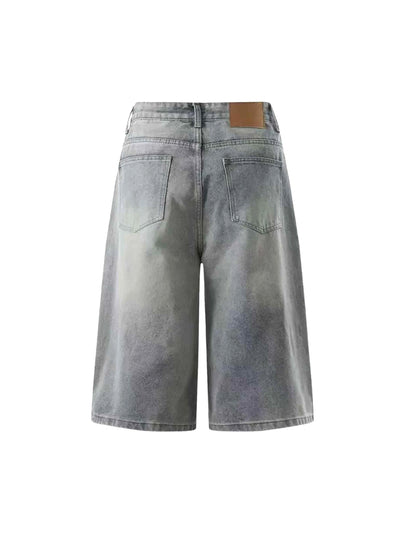 Bling NYC Graphic Denim Jorts-577