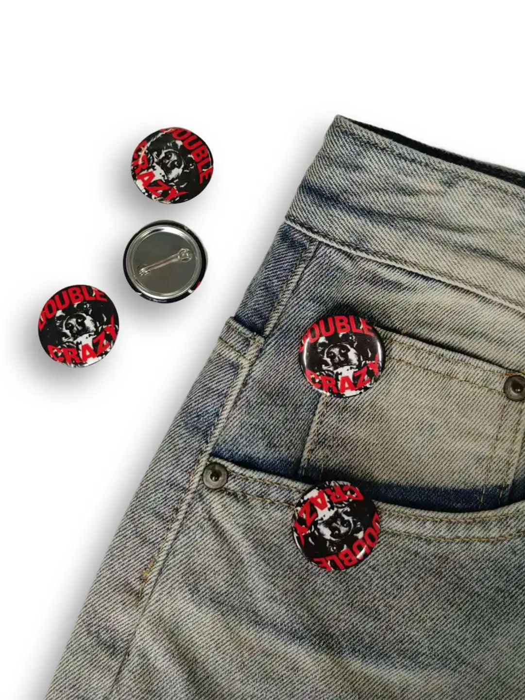 Pin Punk Brillant Mad Dog-BJ-596
