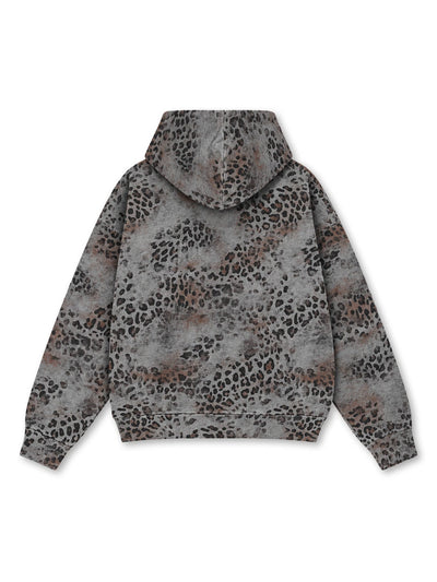 Contrast WOW Leopard Hoodie-770