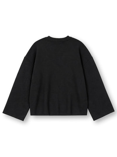 Bling Moon City Distressed L/S-686
