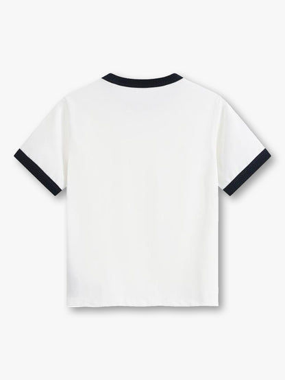 New Collection Graphic T-Shirt with Puppy Print and 'No Master' Slogan Trendy Casual Streetwear Top