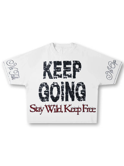 Street Rebel KEEP GOING T-shirt-200
