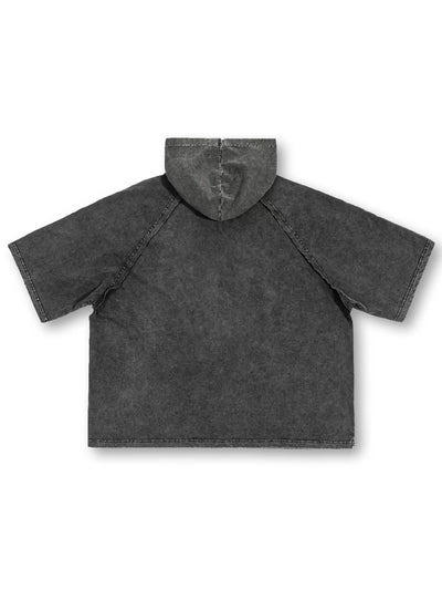 Fallen Cherubs Speak Not – Hooded T-shirt-187