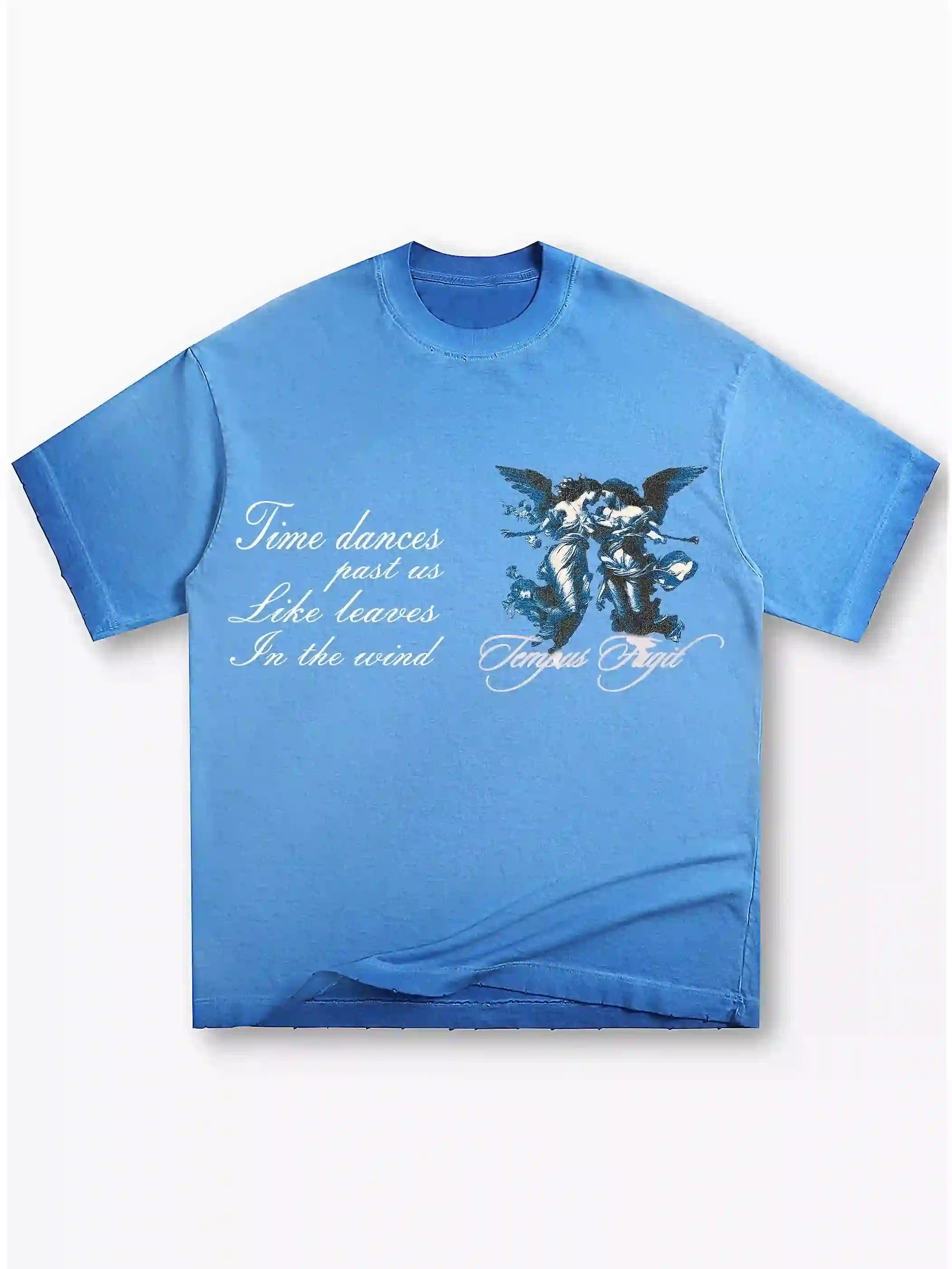 Angel Graphic T Shirt Oversized Streetwear Casual Tee-226