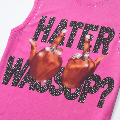 Rhinestone Rebel Finger Vest-205