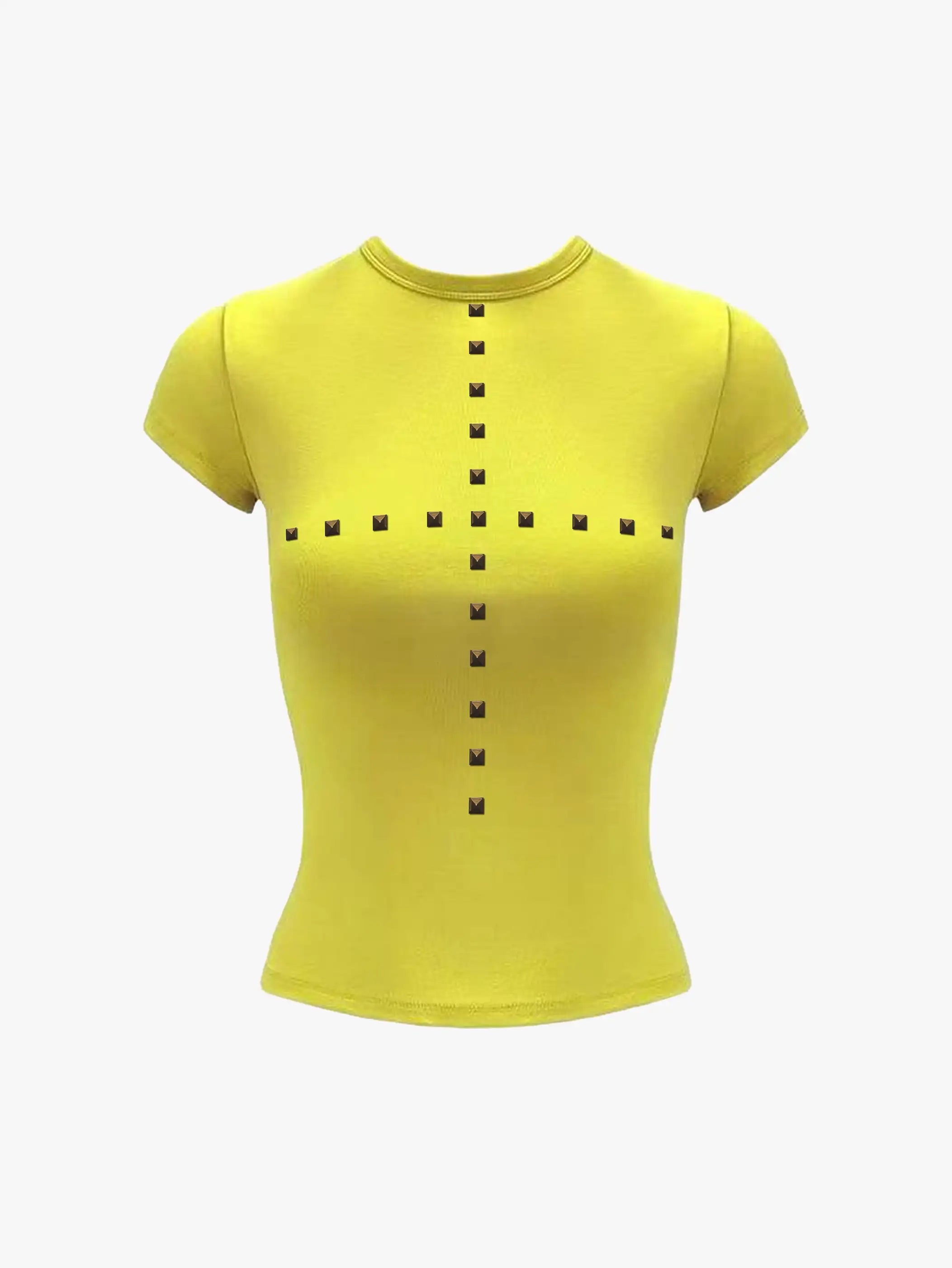 Radiant Cross Stud T-shirt-261