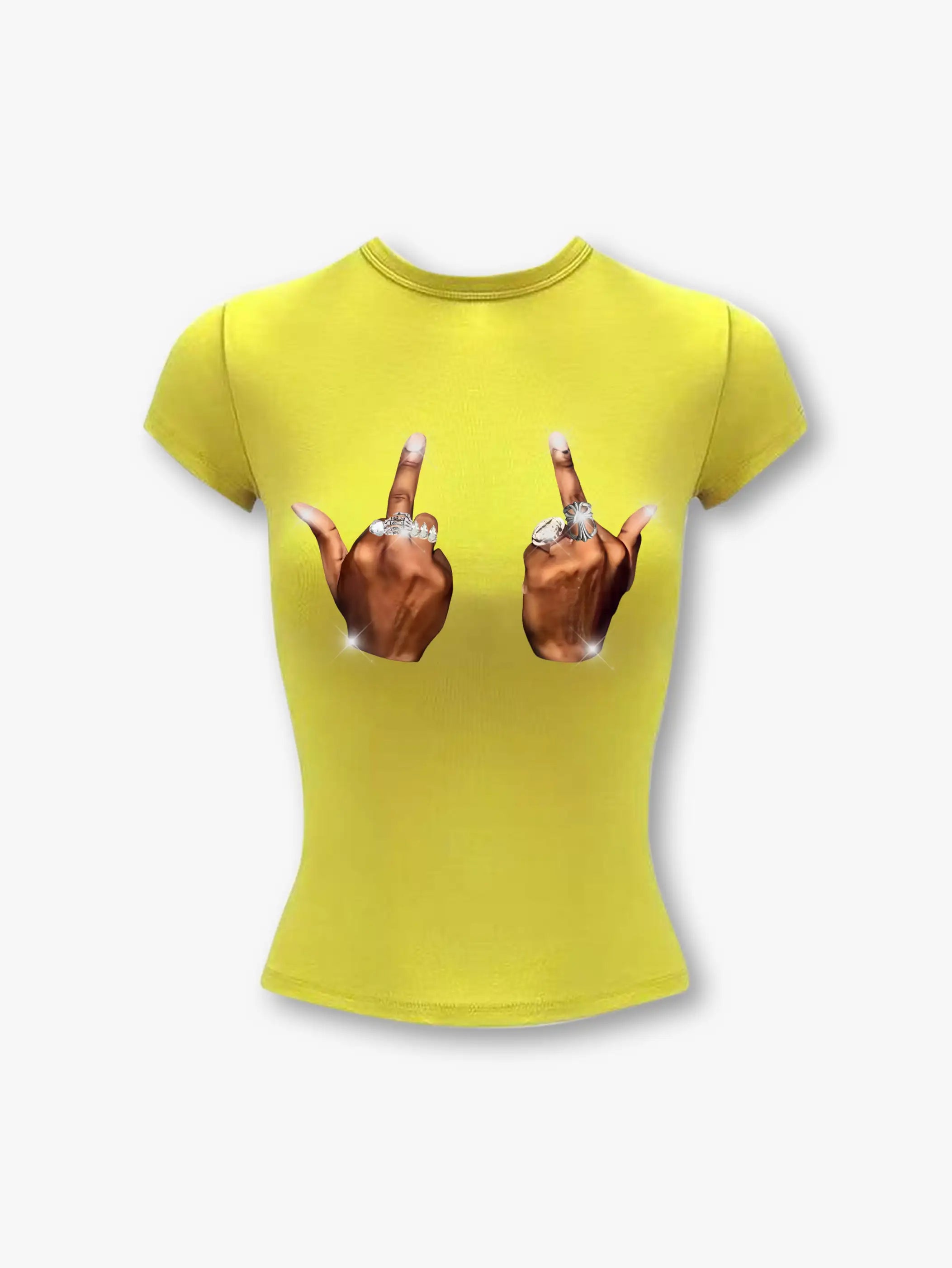 Radiant Cross Stud T-shirt-268