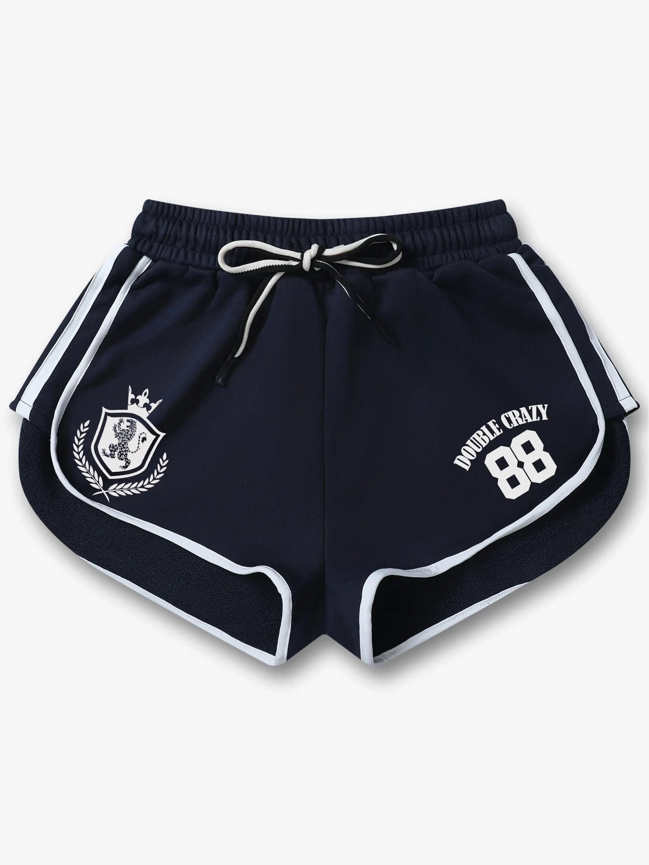 DOUBLE CRAZY 88 Athletic Shorts-274
