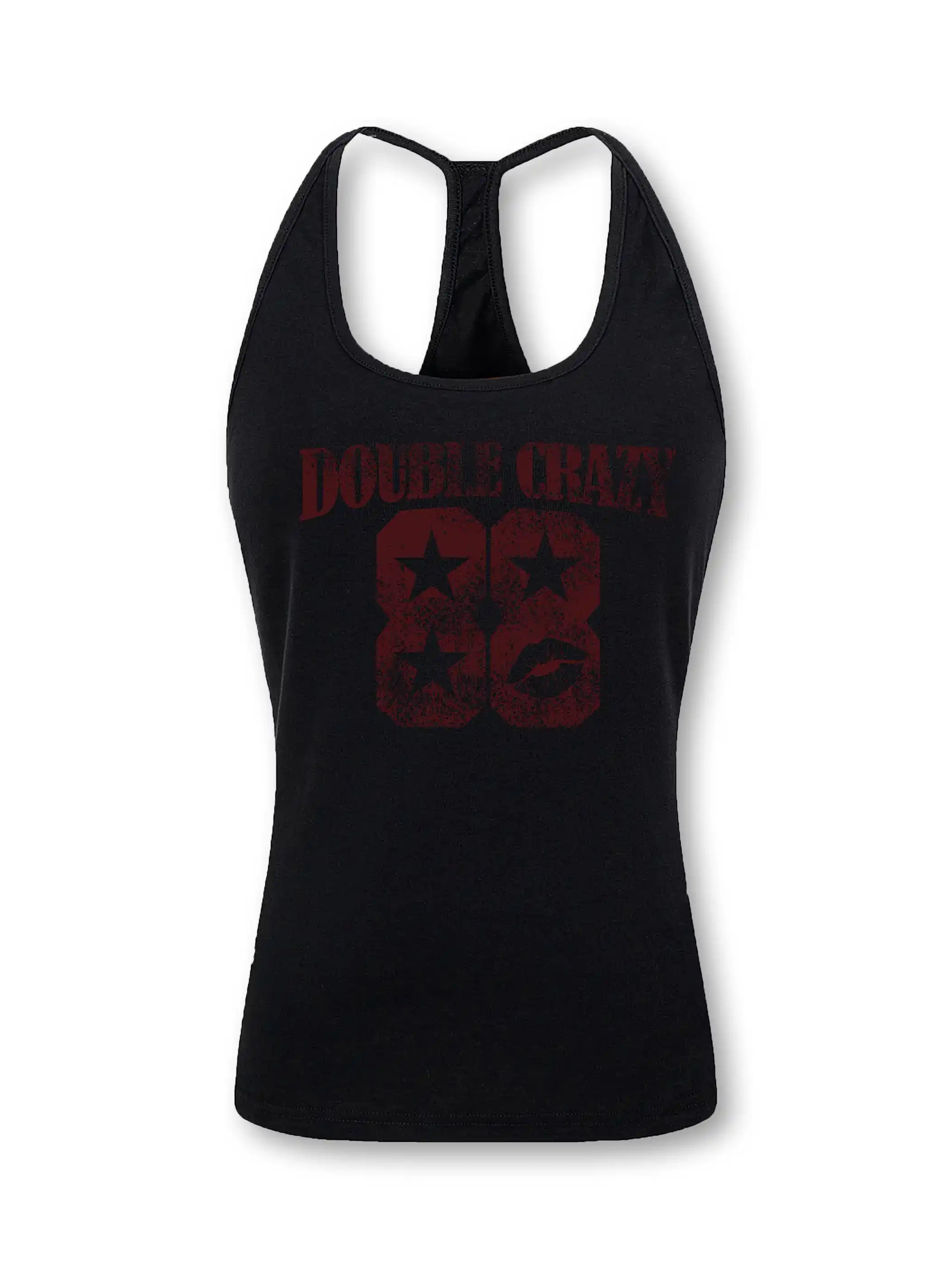 DOUBLE CRAZY 88 Star & Lips Tank-275