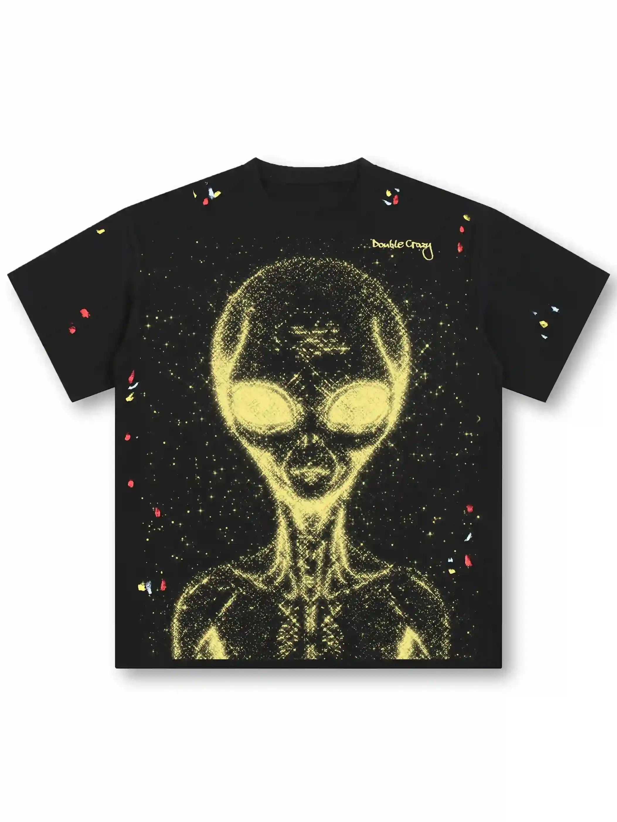 Camiseta Resplandor Alienígena Galáctico-278
