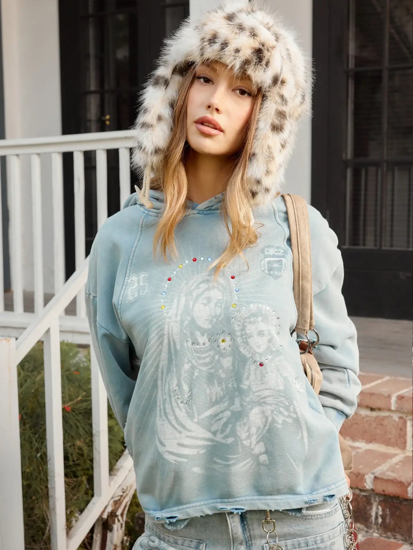 Sudadera con capucha Madonna Shine-376