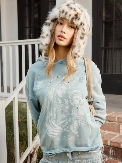 Sudadera con capucha Madonna Shine-376