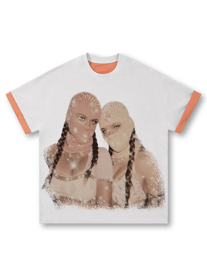 Reversible Double Crazy Hustle Tee-284