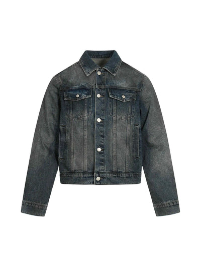 Classic Fade Denim Jacket-S1165