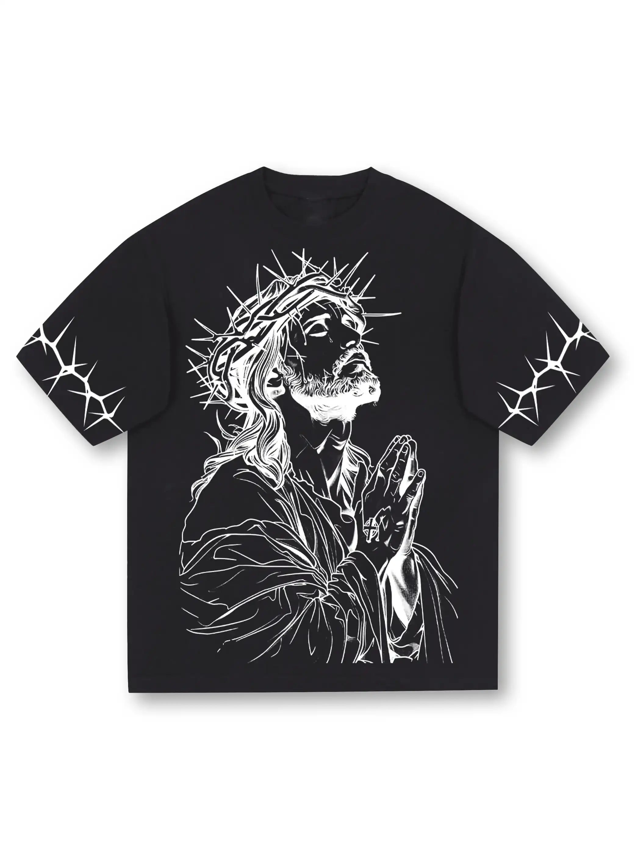 Crown of Thorns Jesus T-shirt -135