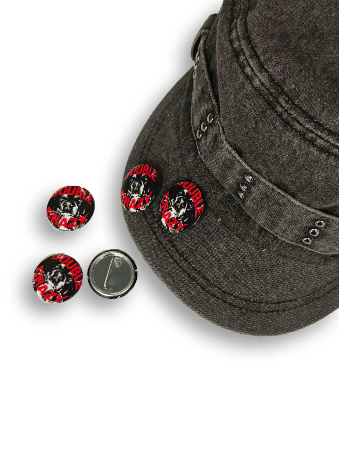 Pin Punk Brillant Mad Dog-BJ-596