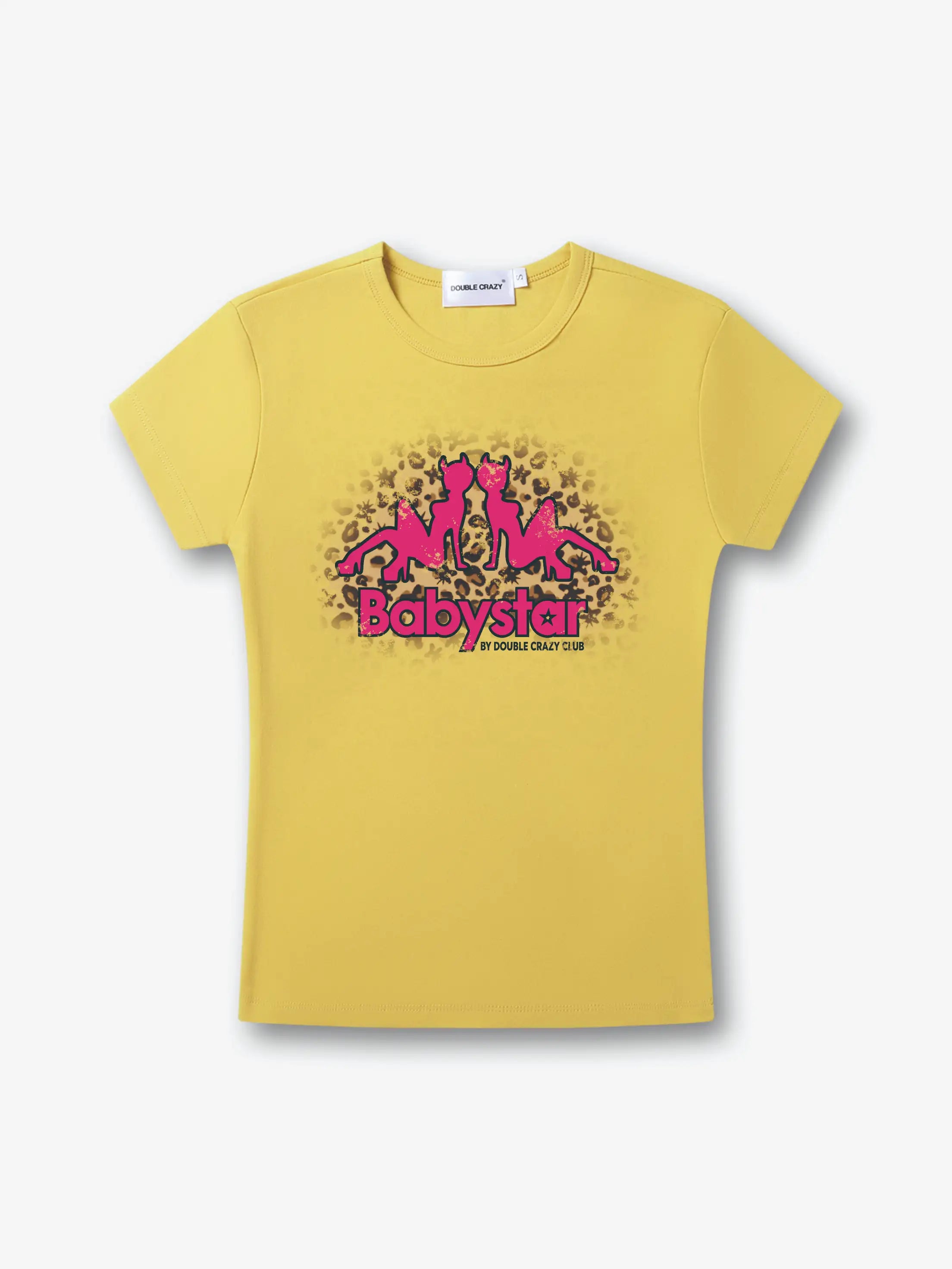 Leopard Devil Girl Baby Tee-651