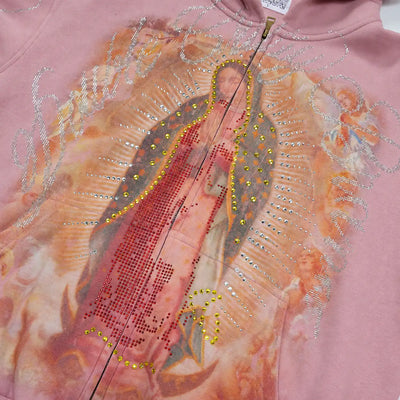 Vintage Iced-Out Virgin Hoodie-758