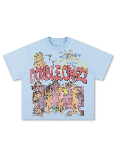 90s Vintage Bikini Graphic Tee-533