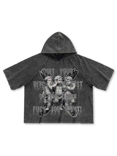 Los querubines caídos no hablan - Camiseta con capucha-187