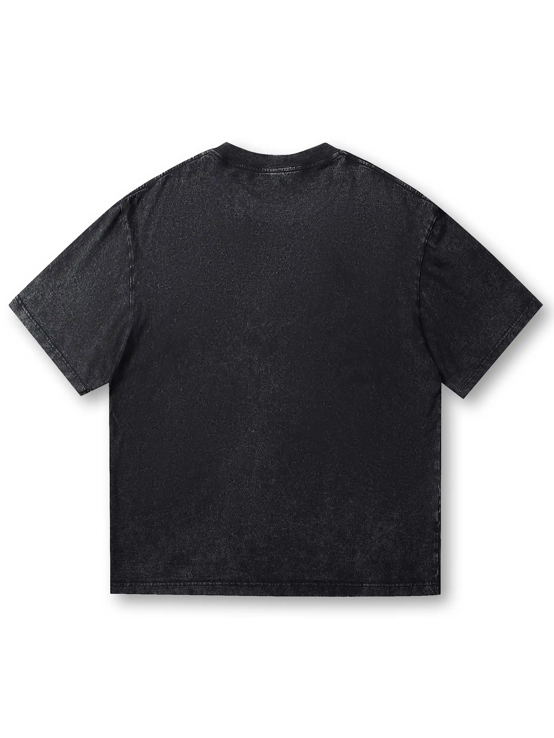 Trendy Studded Heart Devil Graphic T-Shirt-S140