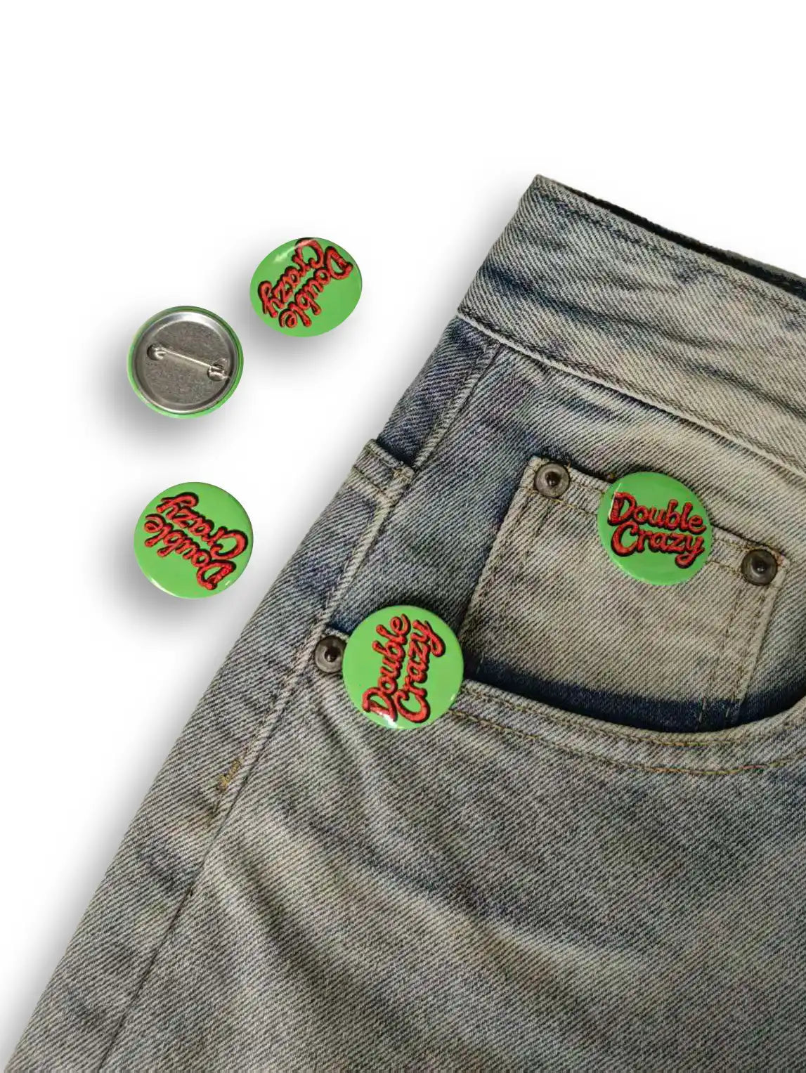 Police de caractères Double Crazy Bubble Pin-BJ-597