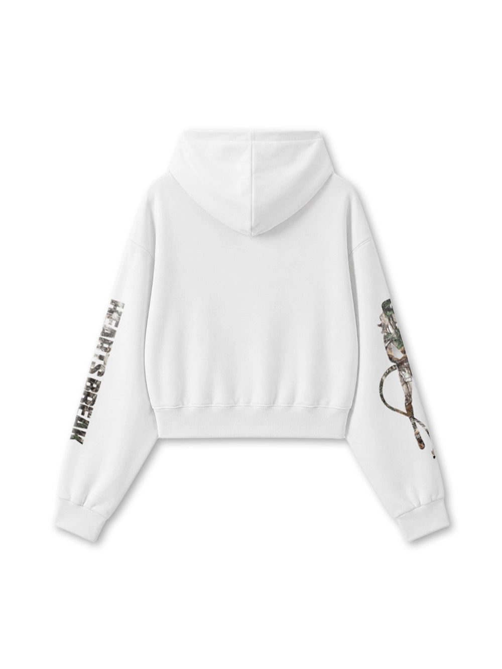 Sudadera corta con capucha Rogue Camo Girl-836