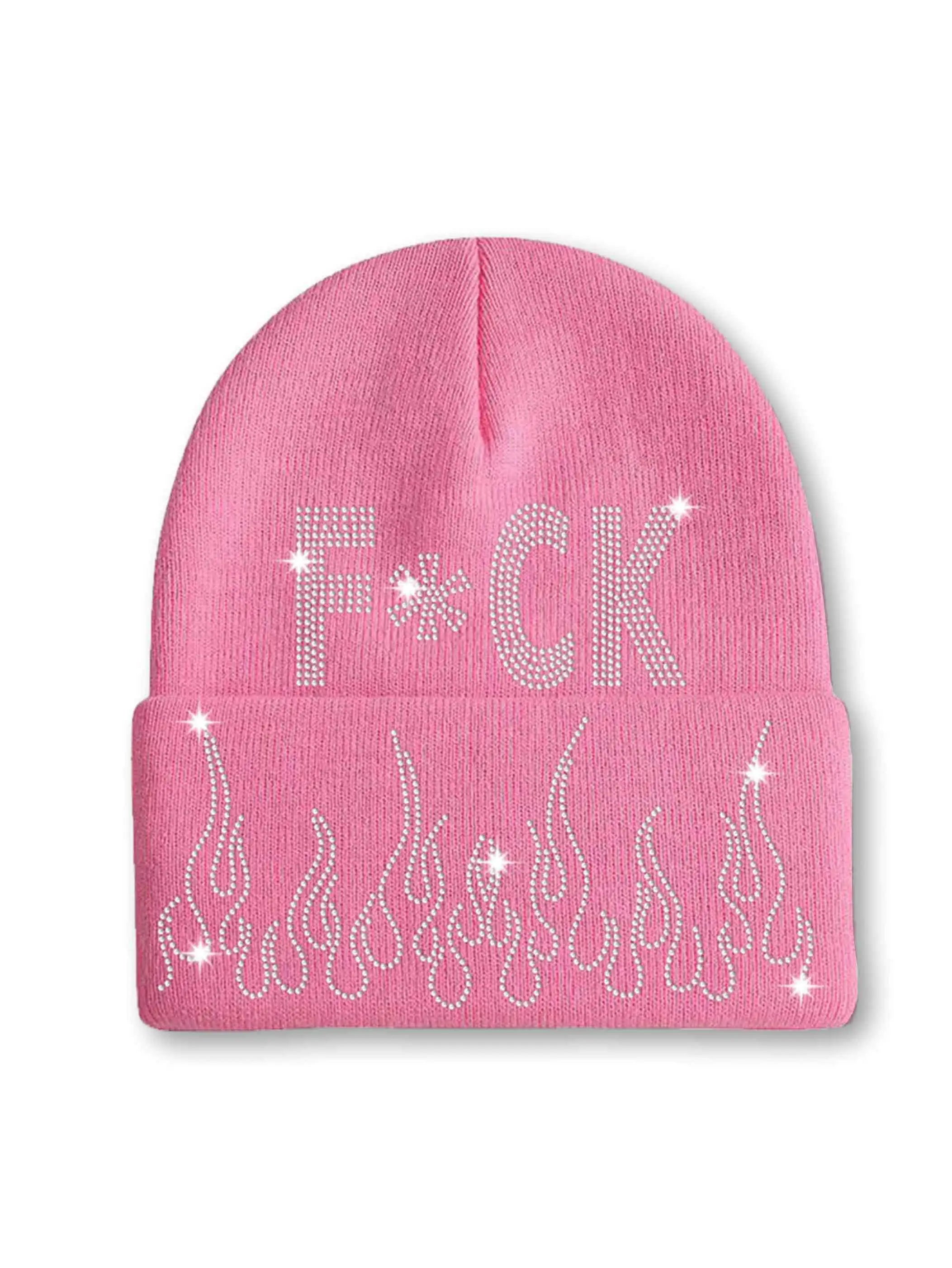 F*CK Flame Beanie-342